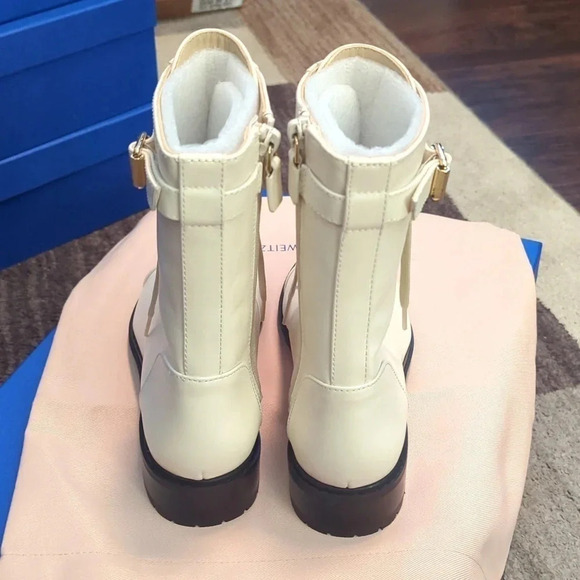 Stuart Weitzman Thalia Combat Bootie (Multiple Sizes Available) - Picture 3 of 8